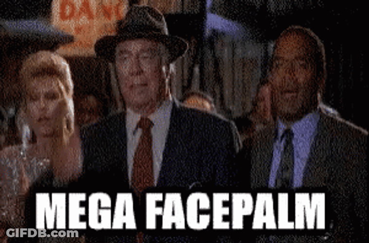 Mega Face Palm GIF