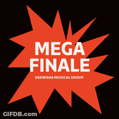 Mega Finale Deewana Musical Group Logo GIF