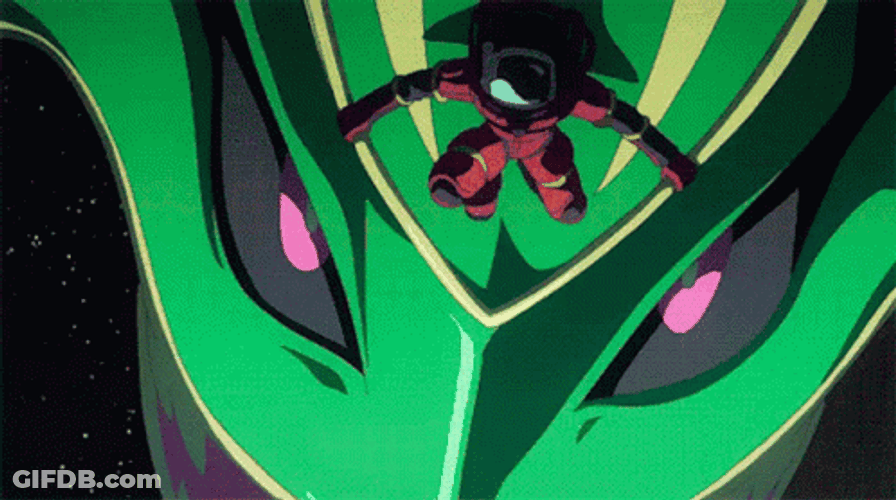 Mega Rayquaza Breath Attack GIF