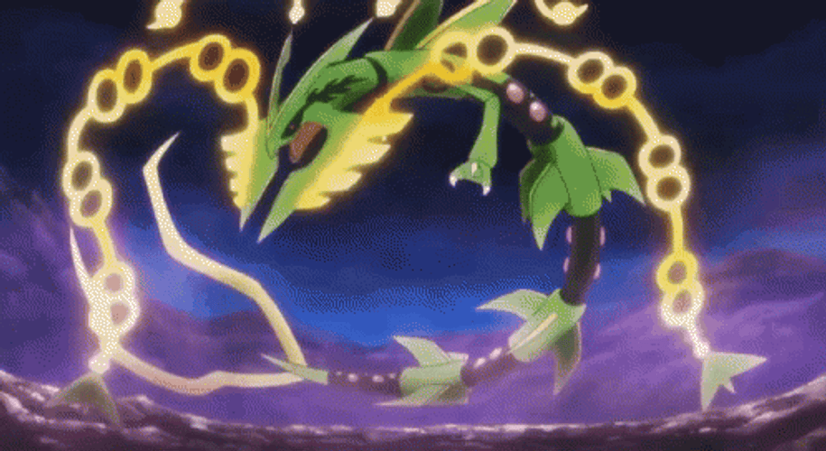 Mega Rayquaza Pokémon GIF