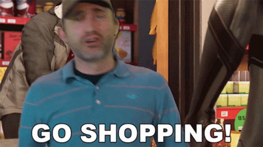Mega65 Guy Go Shopping GIF