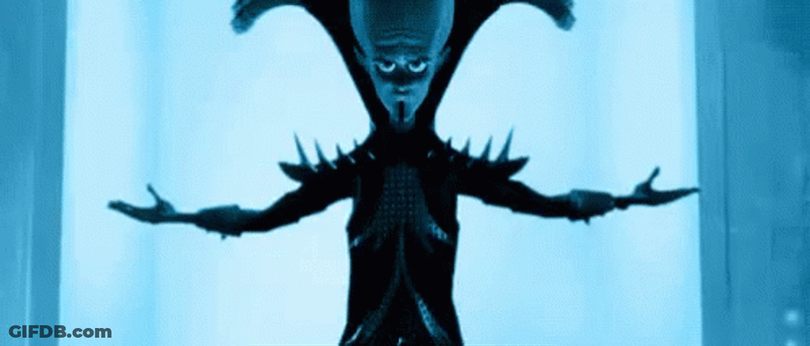 Megamind Grand Entrance GIF