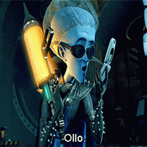 Megamind Ollo Cellphone Call GIF