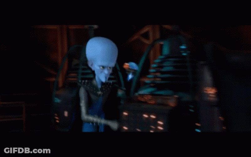 Megamind Playful Playing Villain GIF