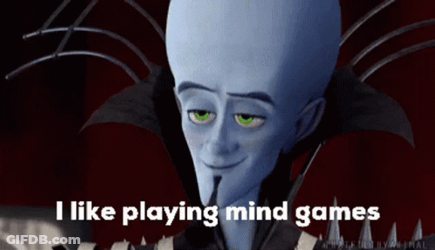 Megamind Playing Mind Games GIF
