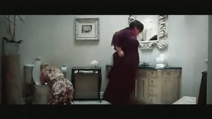 Megan And Friend Diarrhea Meme GIF