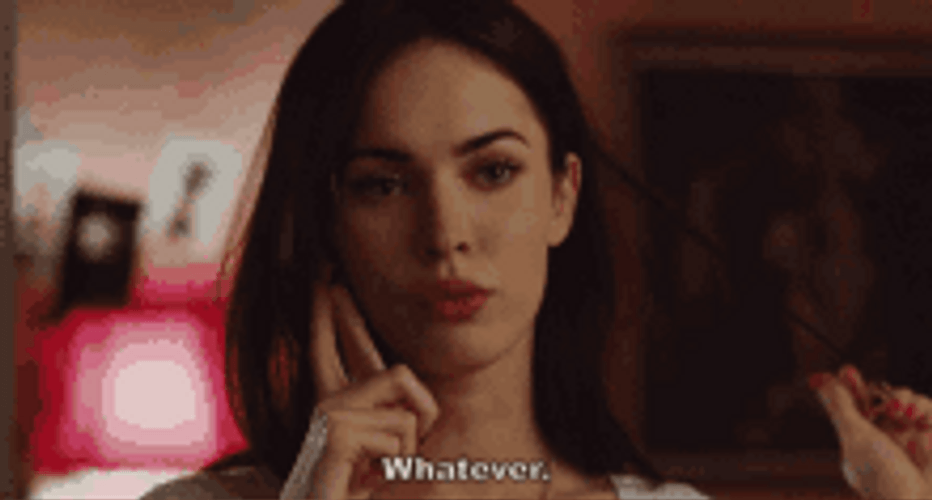 Megan Fox Answering Phone Call GIF