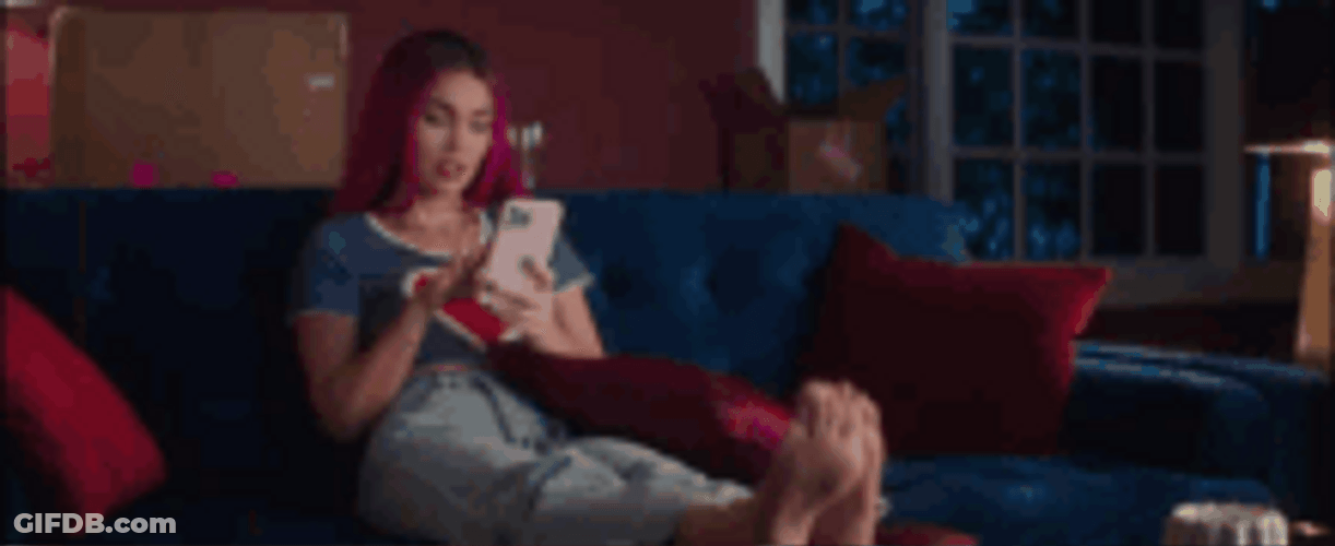 Megan Fox Saying Hello And Waving GIF
