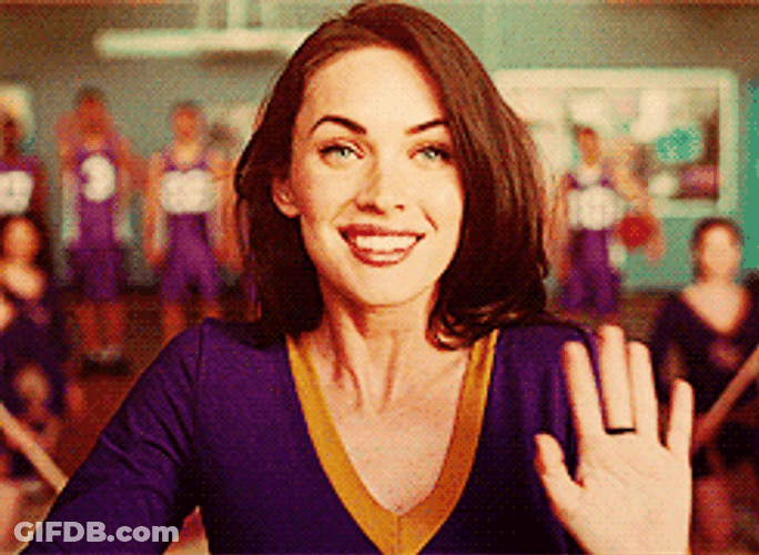 Megan Fox Says Sup GIF