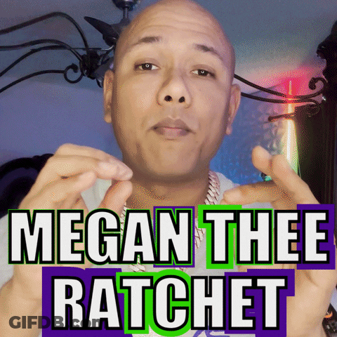 Megan Thee Ratchet Is The Name Of The Rapper GIF