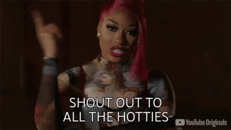 Megan Thee Stallion Shout Out GIF