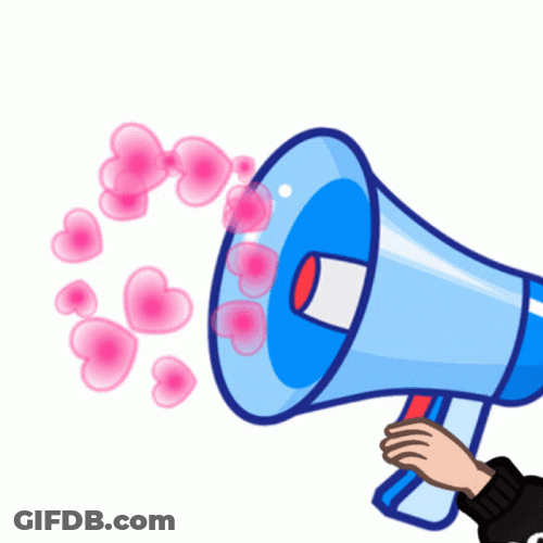 Megaphone Pay Attention GIF