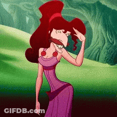 Megara From Hercules With Long Nose GIF