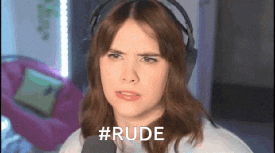 Megmage Glare Rude GIF