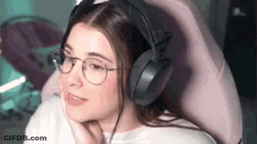 MegMage Online Game Surprised Face GIF