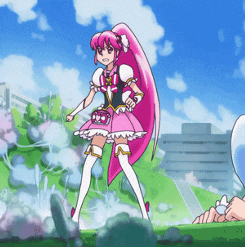Megumi Aino Charge Failed GIF