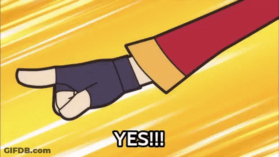 Megumin Saying Yes GIF