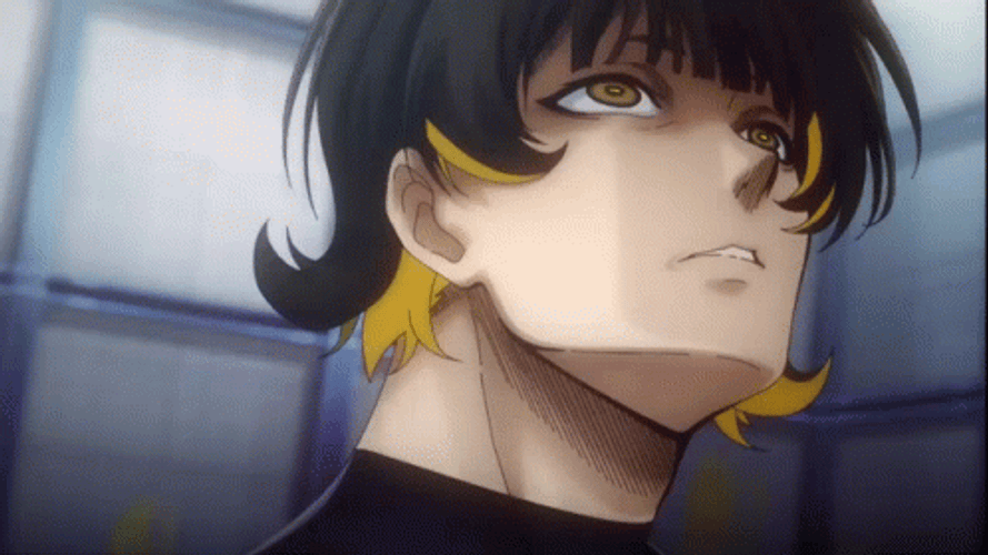 Meguru Bachira Black Aura GIF