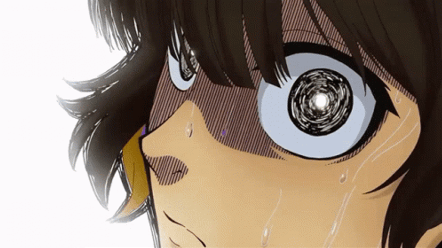 Meguru Bachira Blue Fire Eyes GIF