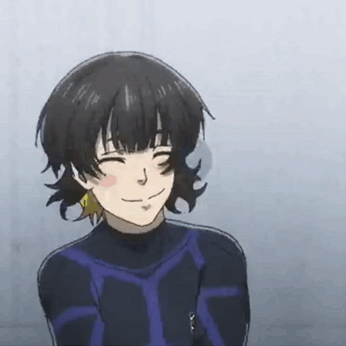 Meguru Bachira Blue Lock Blushing GIF