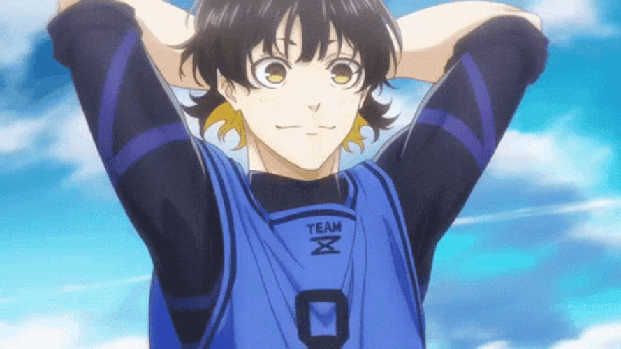 Meguru Bachira Pointing Finger GIF