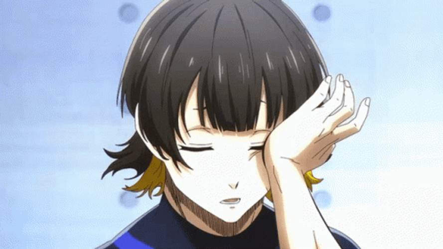 Meguru Bachira Rubbing Eyes GIF