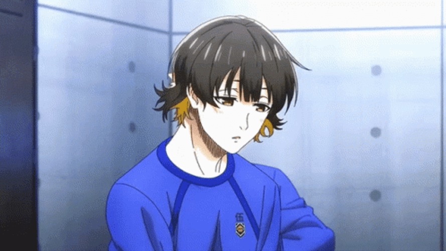 Meguru Bachira Sleeping GIF