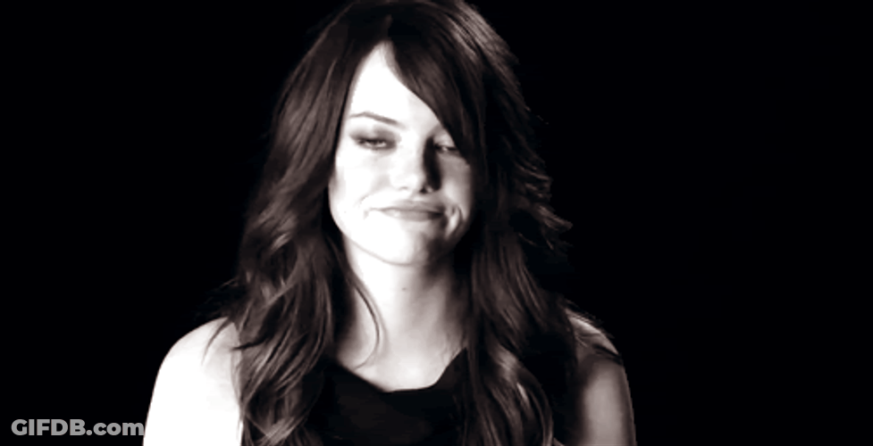 Meh Face Actress GIF