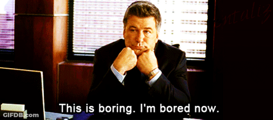 Meh Face Man In Suit GIF