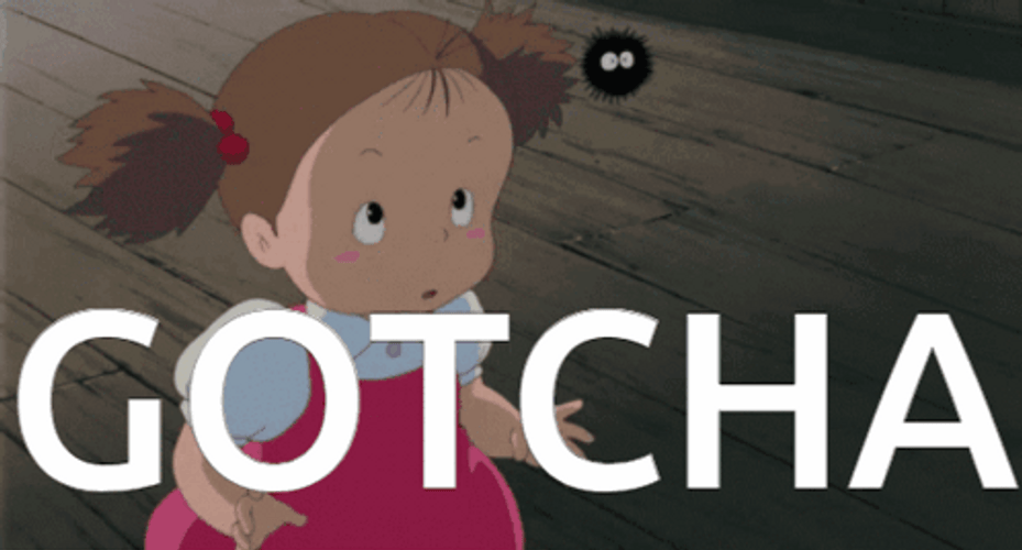 Mei Kusakabe Running Away Gotcha GIF