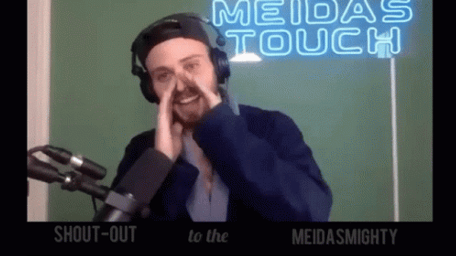 Meidas Mighty Shout Out GIF