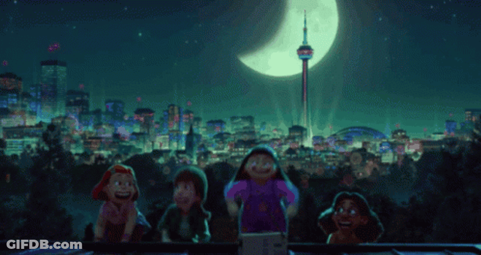 Meilin And Friends Night Fun Turning Red GIF