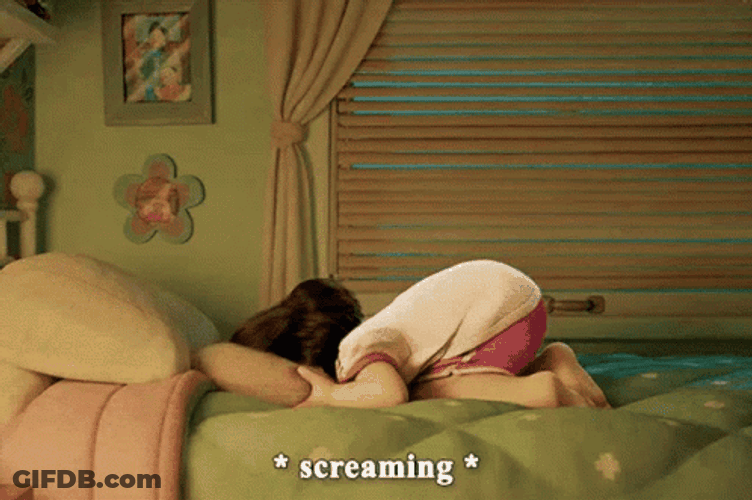 Meilin Lee Screaming In Secret Turning Red GIF