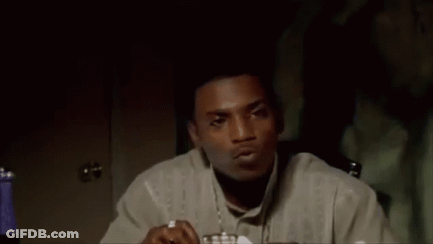 Mekhi Pifher Eating In Paid In Full GIF