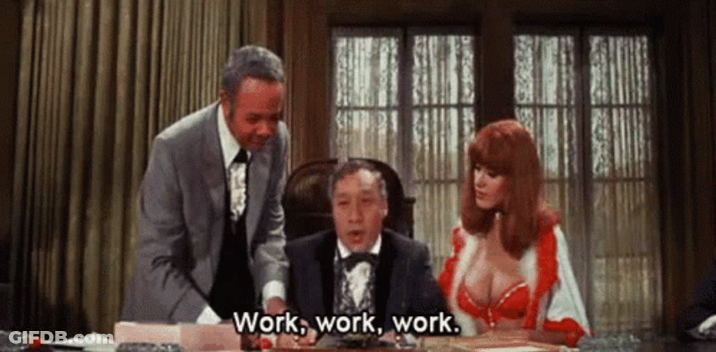 Mel Brooks Work Work Work GIF