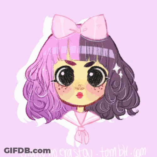 Melanie Martinez Animation Looks GIF