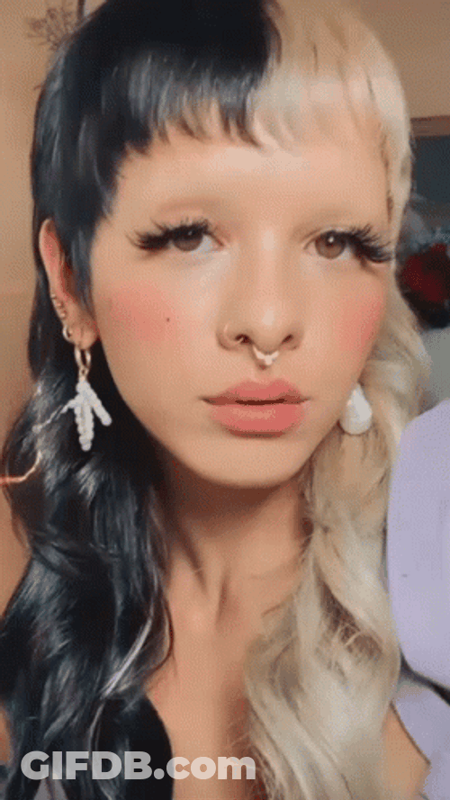 Melanie Martinez Biting Lips GIF