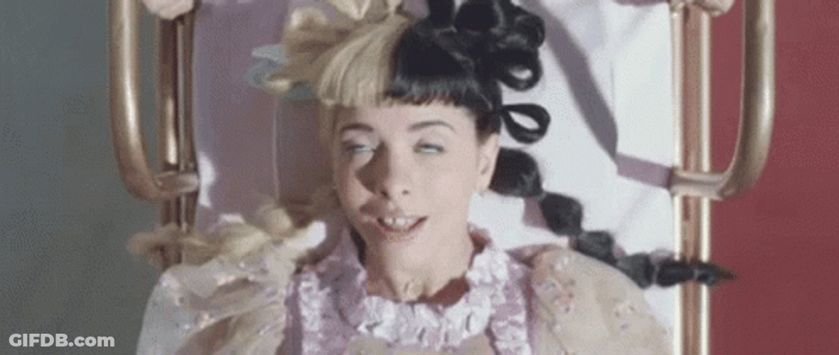 Melanie Martinez Crazy Smiling GIF
