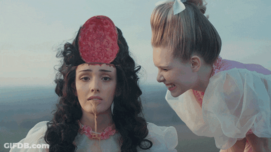Melanie Martinez Flowing Noodles GIF
