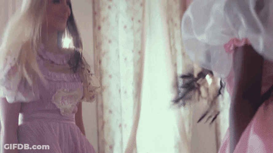 Melanie Martinez Holding Hands With Friend GIF