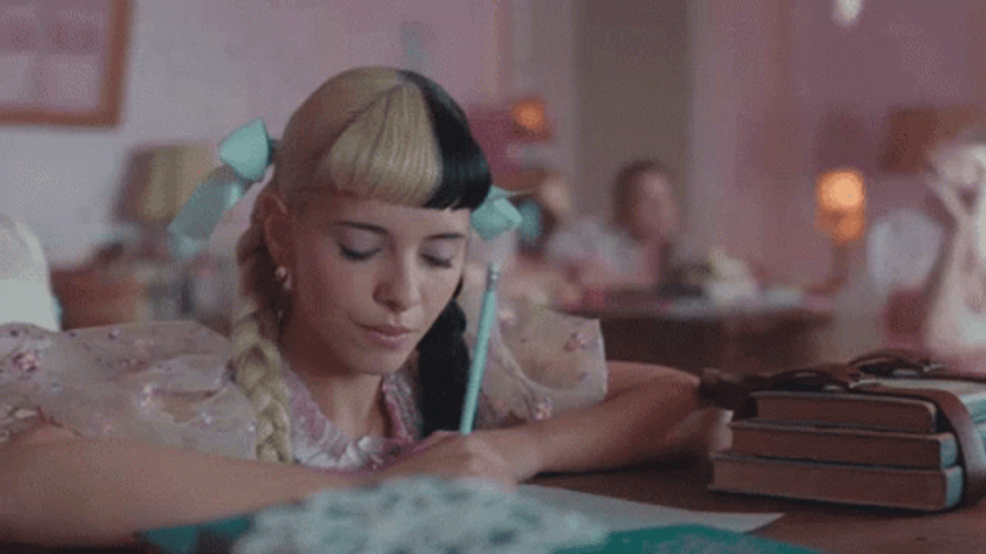 Melanie Martinez Looking Back GIF