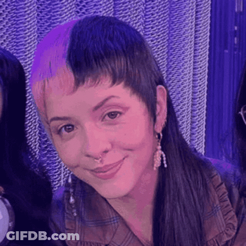 Melanie Martinez Raising Eyebrow GIF