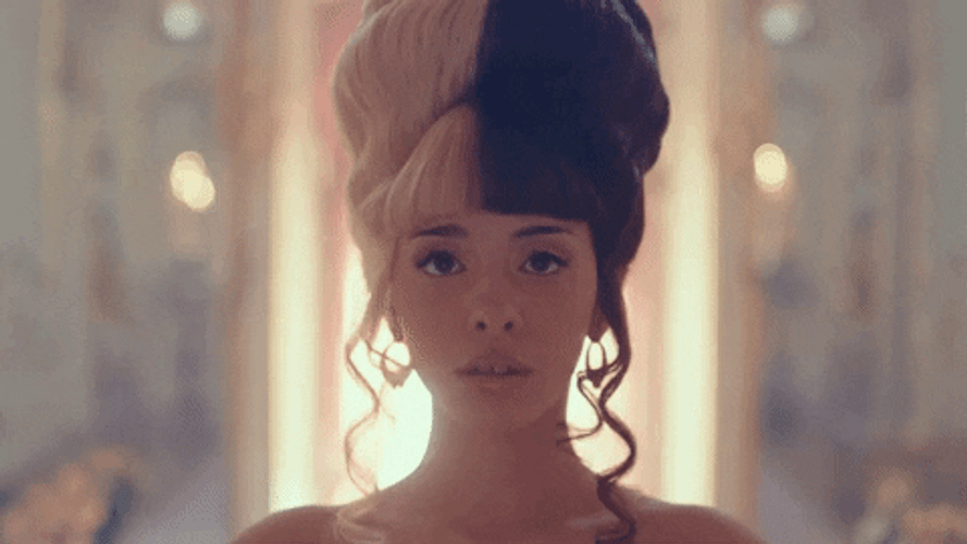 Melanie Martinez Seriously Staring GIF