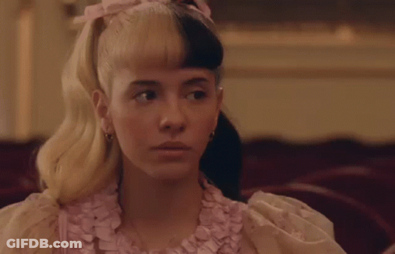 Melanie Martinez Shaking Head GIF