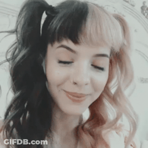Melanie Martinez Showing Teeth Smile GIF