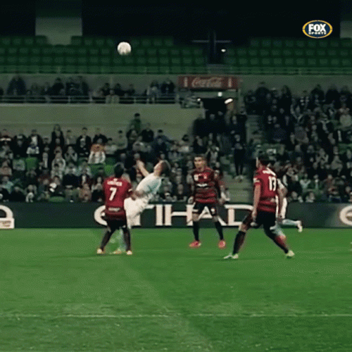 Melbourne City Fc Ronaldo Bicycle Kick GIF