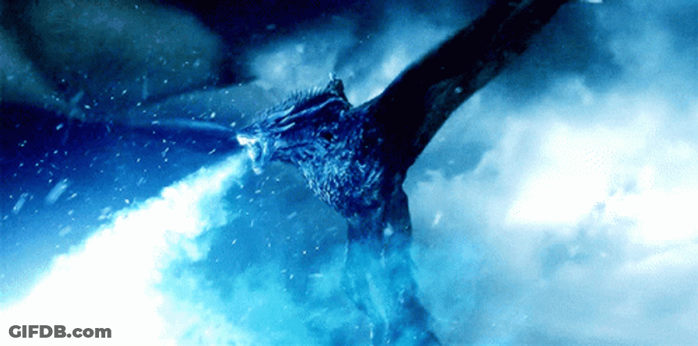 Meleys Soaring High Breathing Fire GIF