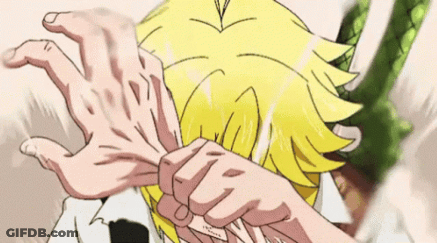 Meliodas Defeating Ban Seven Deadly Sins GIF