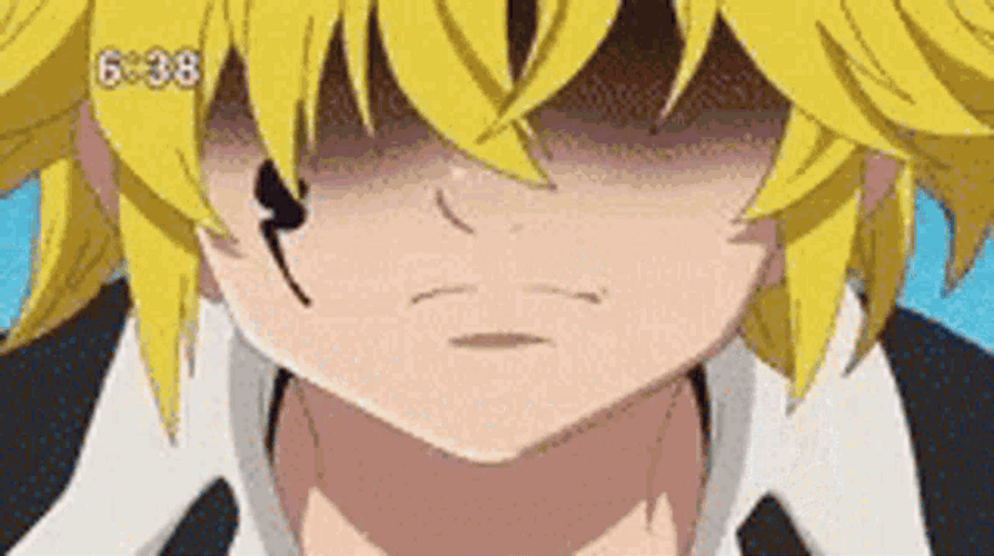 Meliodas Evil Smirk GIF