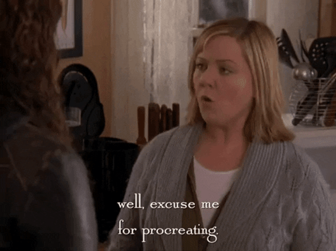 Melissa McCarthy Gilmore Girls Well Excuse Me GIF